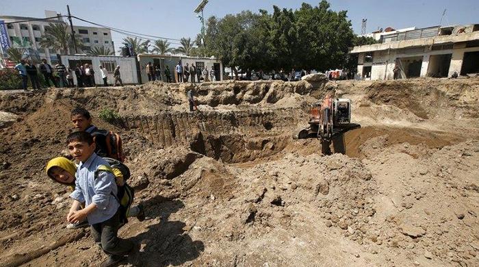 Builders find remnants from Byzantine period in Gaza