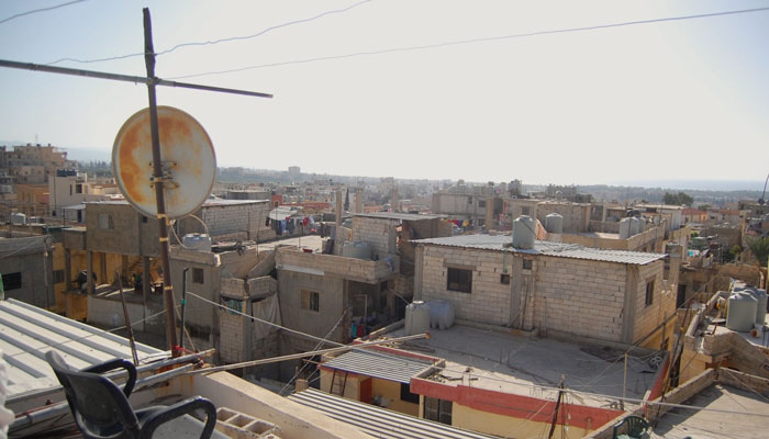 The view from the rooftop in Burj al-Shamali [Jillian Kestler-D