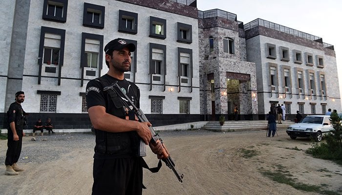 The university campus premises where Mashal was lynched/AFP