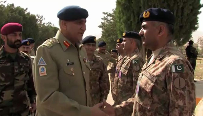 COAS visits various military installations at Quetta garrison