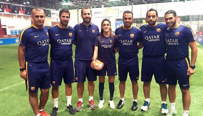 Two Pakistani women footballers sign with Dubai club