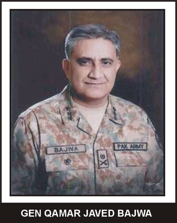 General Qamar Javed Bajwa appointed Pakistan Army chief