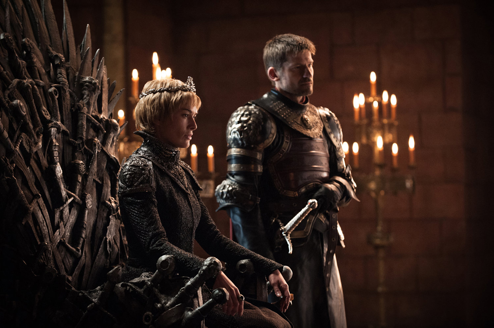Lena Headey as Cersei Lannister and Nikolaj Coster-Waldau as Jaime Lannister - Photo: Helen Sloan/HBO