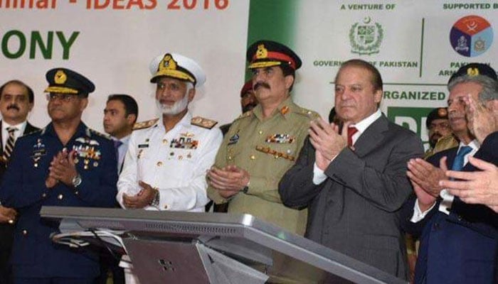 Several defence MoUs signed during IDEAS 2016 underway in Karachi