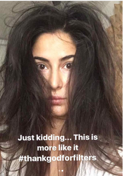Katrina Kaif shares hilarious morning selfie on her Instagram account