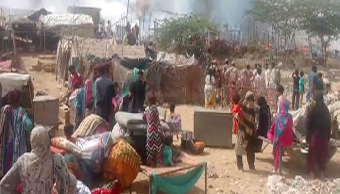 Settlement near University of Karachi