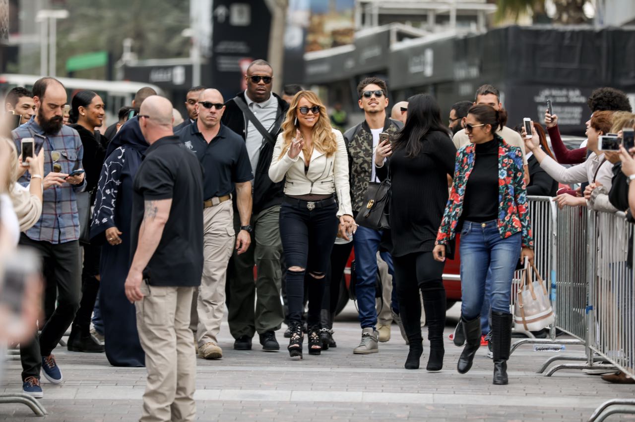 Mariah Carey spotted at Burj Khalifa with new beau