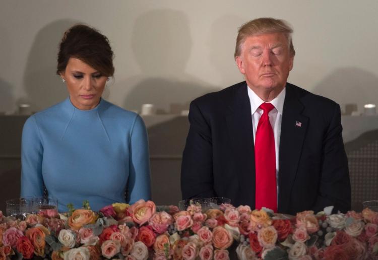 Viral video of icy interaction between Donald, Melania at inauguration is real