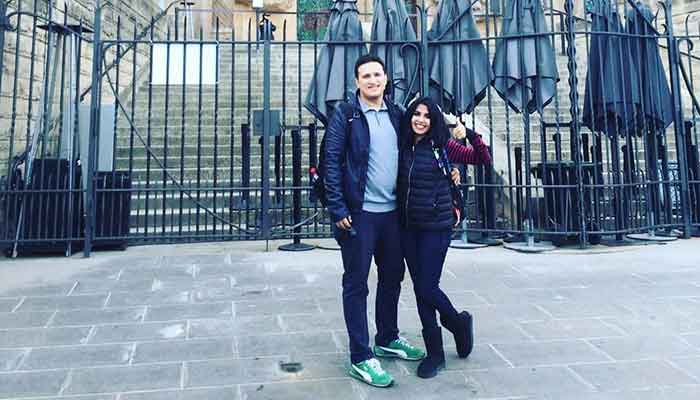 Pakistani girl finally gets holiday with hubby after honeymooning alone