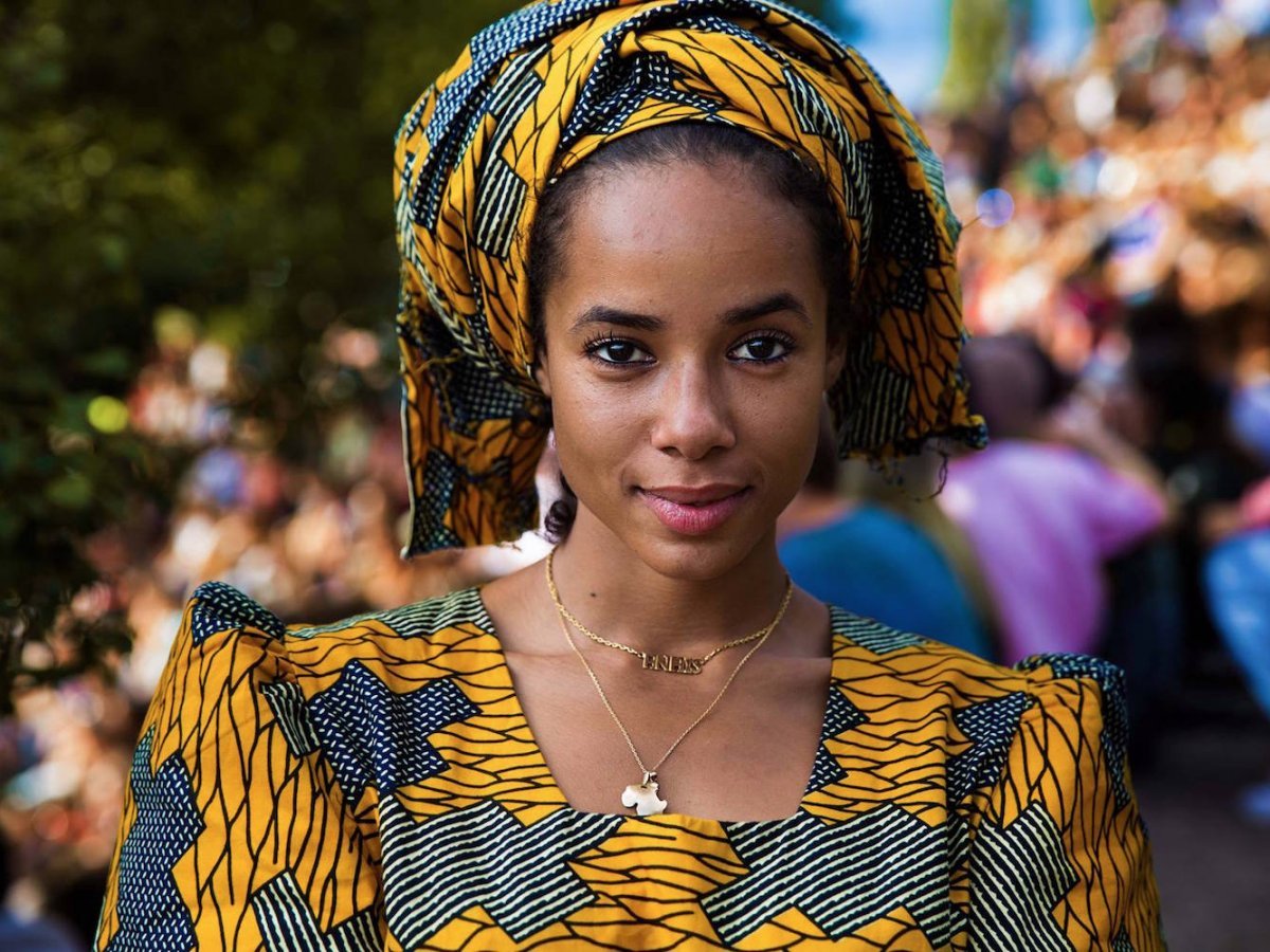 Anais born in France to a Malian mother and a French father Photographed by Mihaela Noroc in Berlin