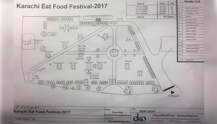 Karachi Eat Floor Plan