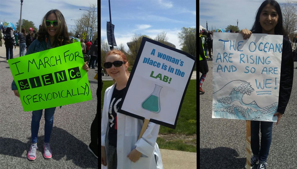 ‘Equations, not invasions’: Over 40,000 march for science in Chicago