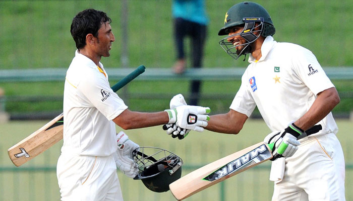 Shan Masood on his partnership with Younis Khan in a record chase in Pallekele, 2015: 
