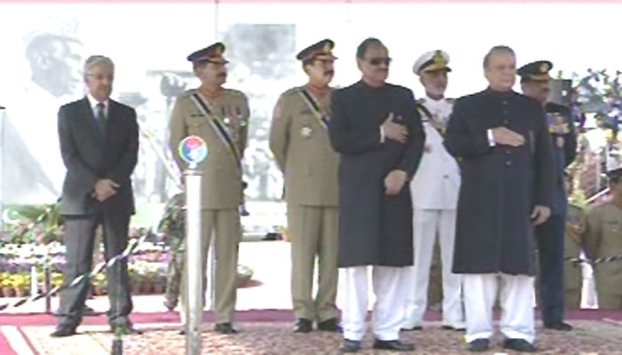 Pakistan Day celebrations begin with military parade