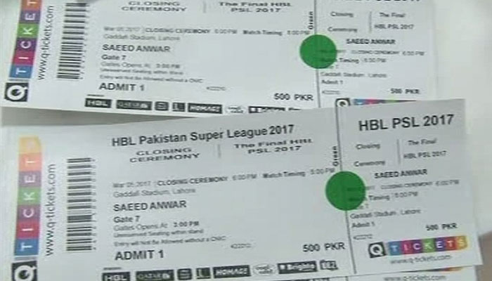 Tickets for the PSL Final