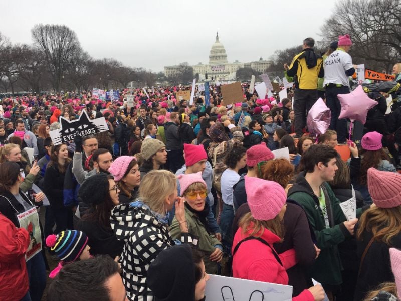 pussyhat protest 2