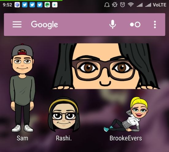 Snapchat launches new Bitmoji widgets