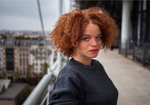 Imane, with both African and European roots, in Paris photographed by Mihaela Noroc