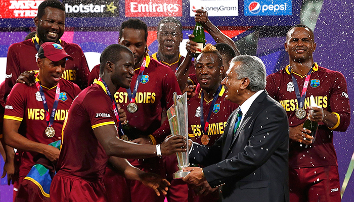 West Indies beat England by 4 wickets to lift 2nd WT20 title