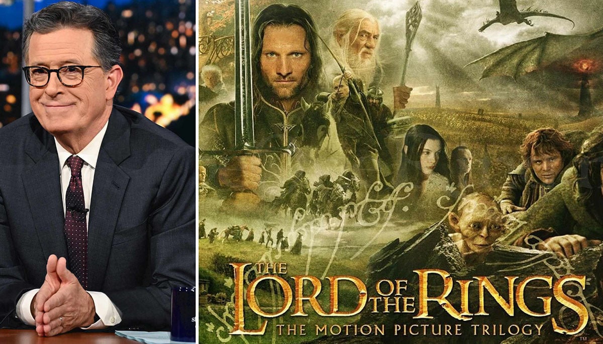 Stephen Colbert set to co-write new ‘Lord of the Rings' movie