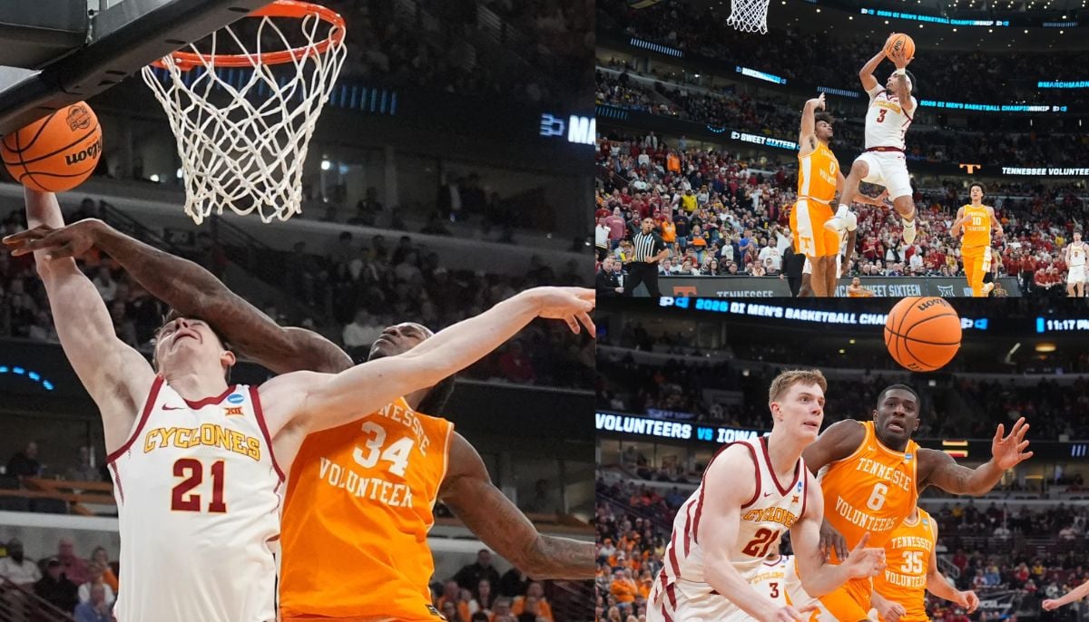 Tennessee pulls off upset over Iowa State, heading to Elite Eight again