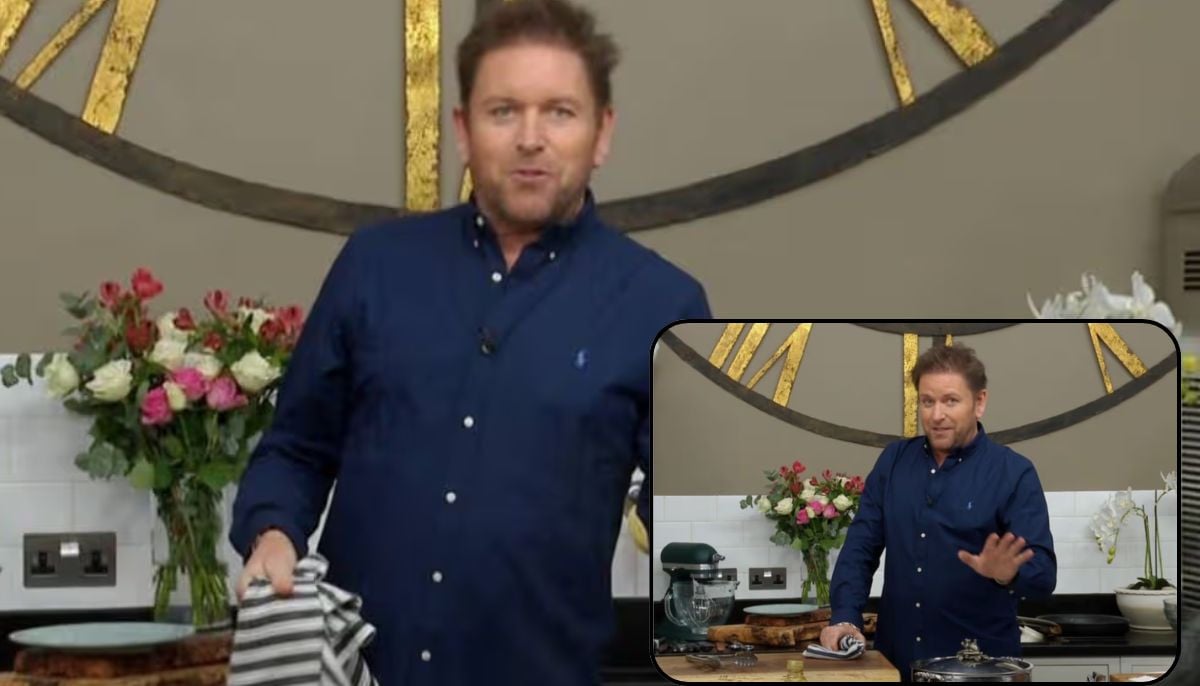 James Martin makes urgent plea minutes into ITV cooking show