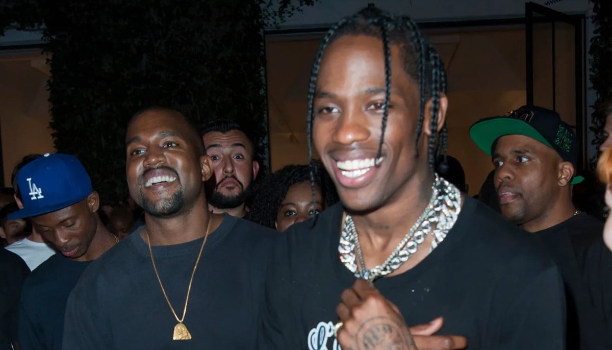 Kanye West, Travis Scott's icy photo breaks the internet