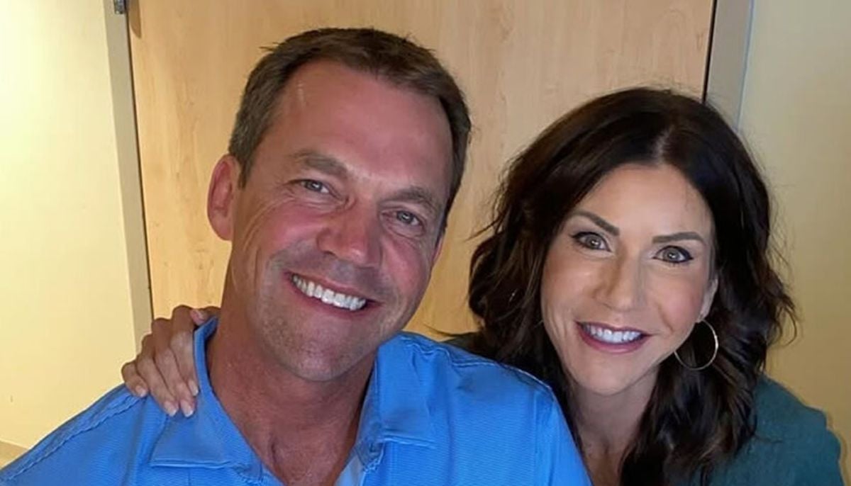 Kristi Noem's husband posed in women's clothing, accused of secret double life