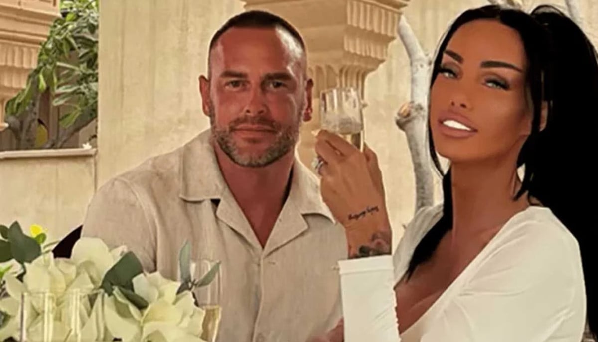 Katie Price husband shares cryptic airport post after 'car crash interview' backlash