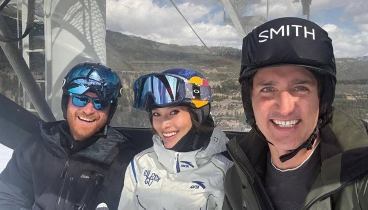 Prince Harry's snowy hangout with Eileen Gu breaks the internet
