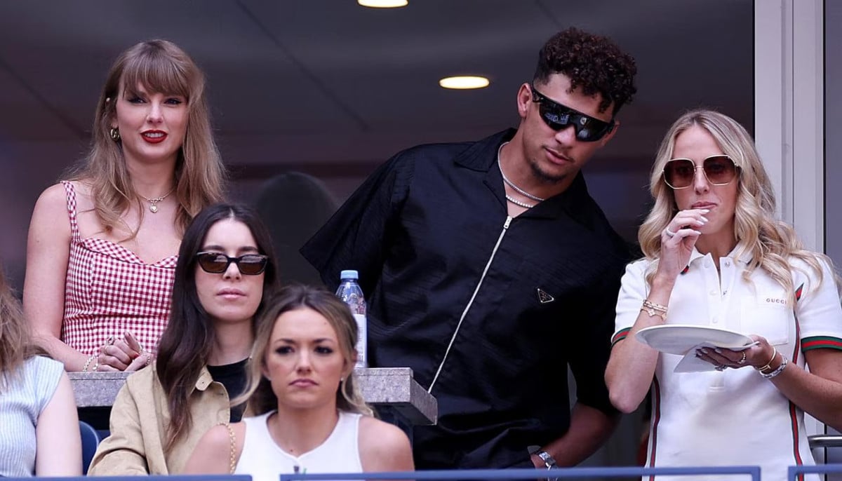 Travis Kelce's NFL pal Patrick Mahomes dishes on bonding with Taylor Swift