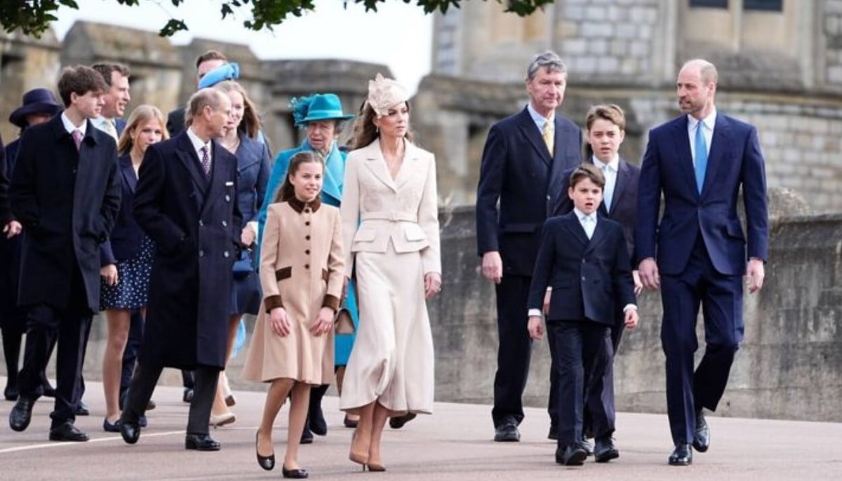 Royal family put on united front as King Charles leads Easter Service