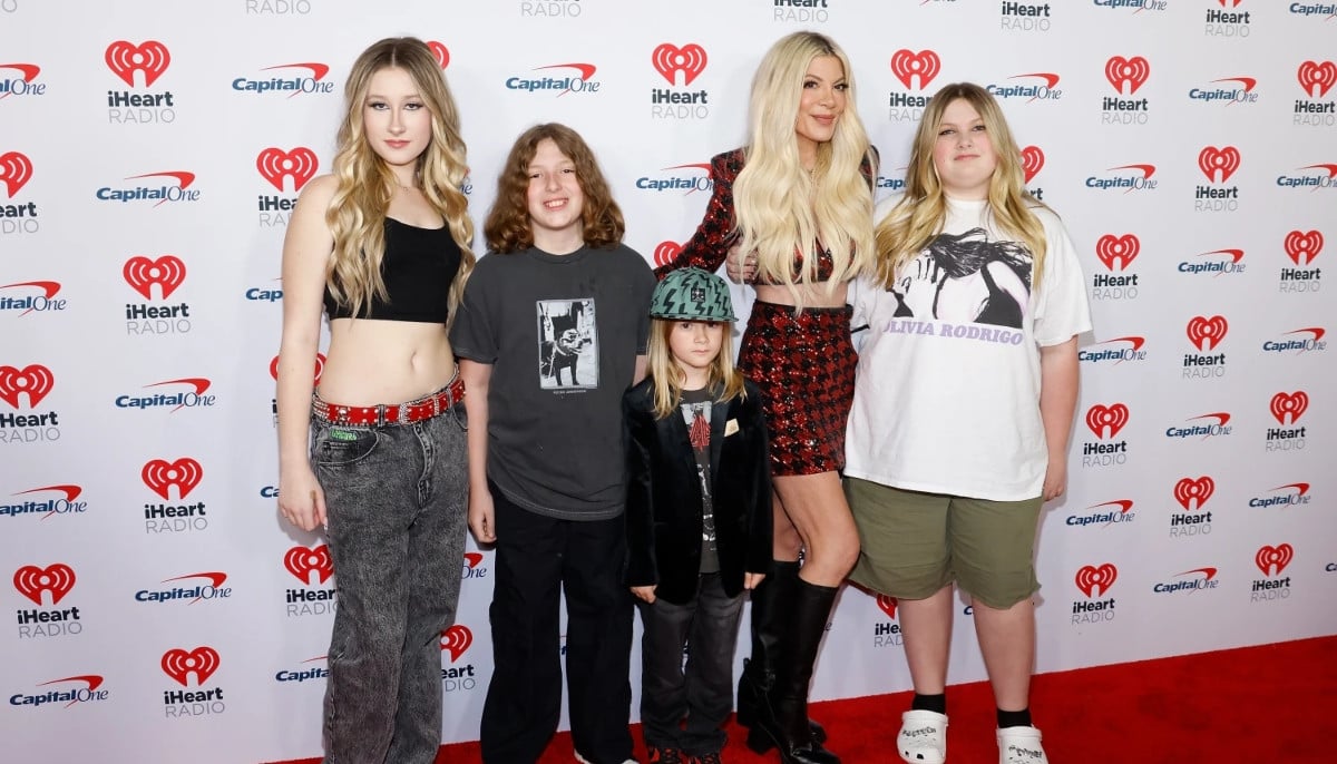 Tori Spelling breaks cover after scary car crash with kids 