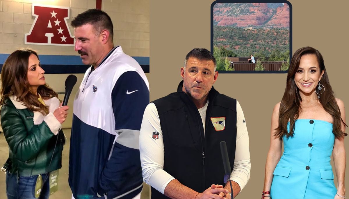 NFL coach Mike Vrabel, reporter Dianna Russini responds to Sedona trip photos