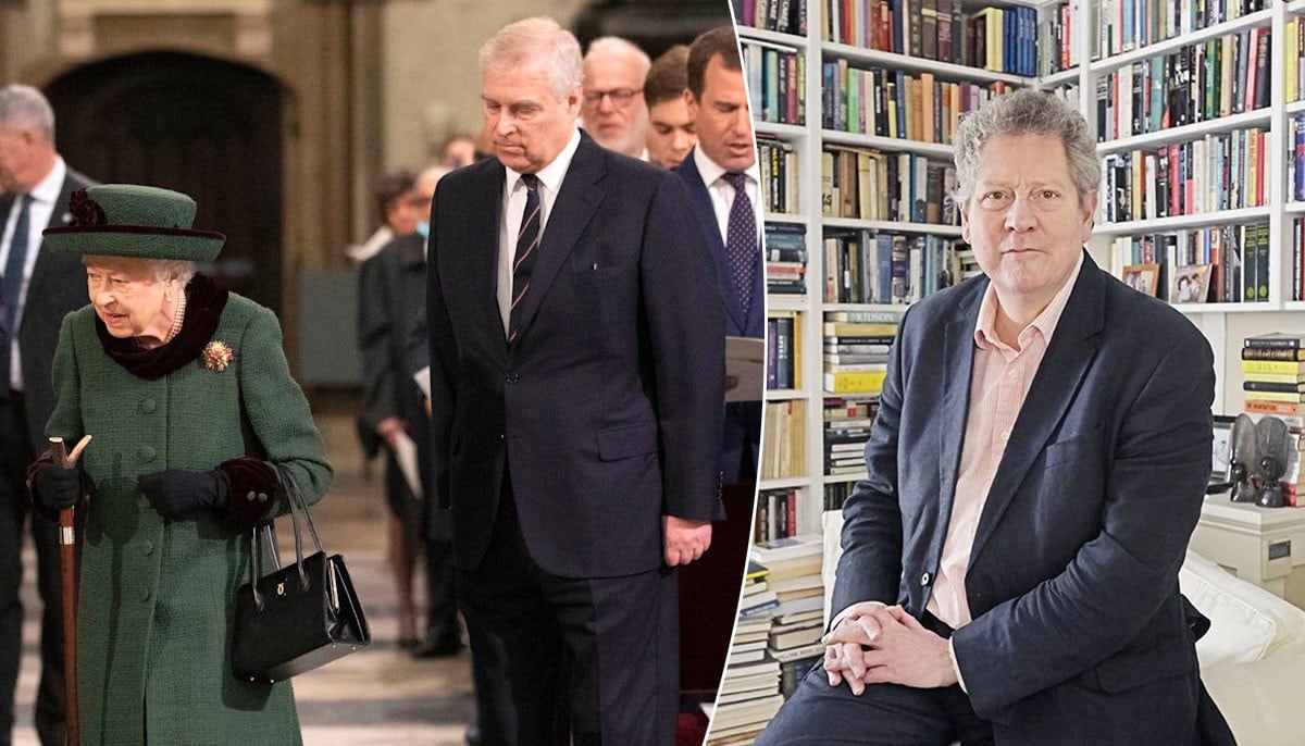 Andrew's biographer gets heat for shocking claim about Queen Elizabeth II