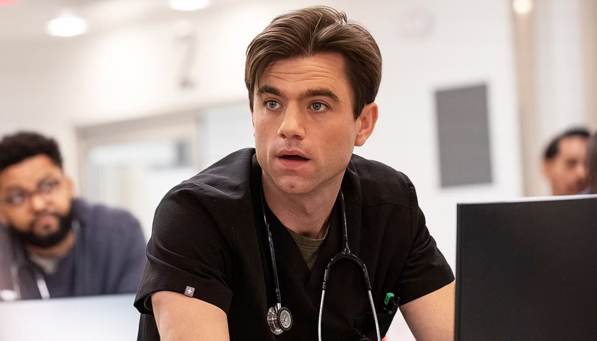 Patrick Ball gets emotional over life changing ‘The Pitt' success