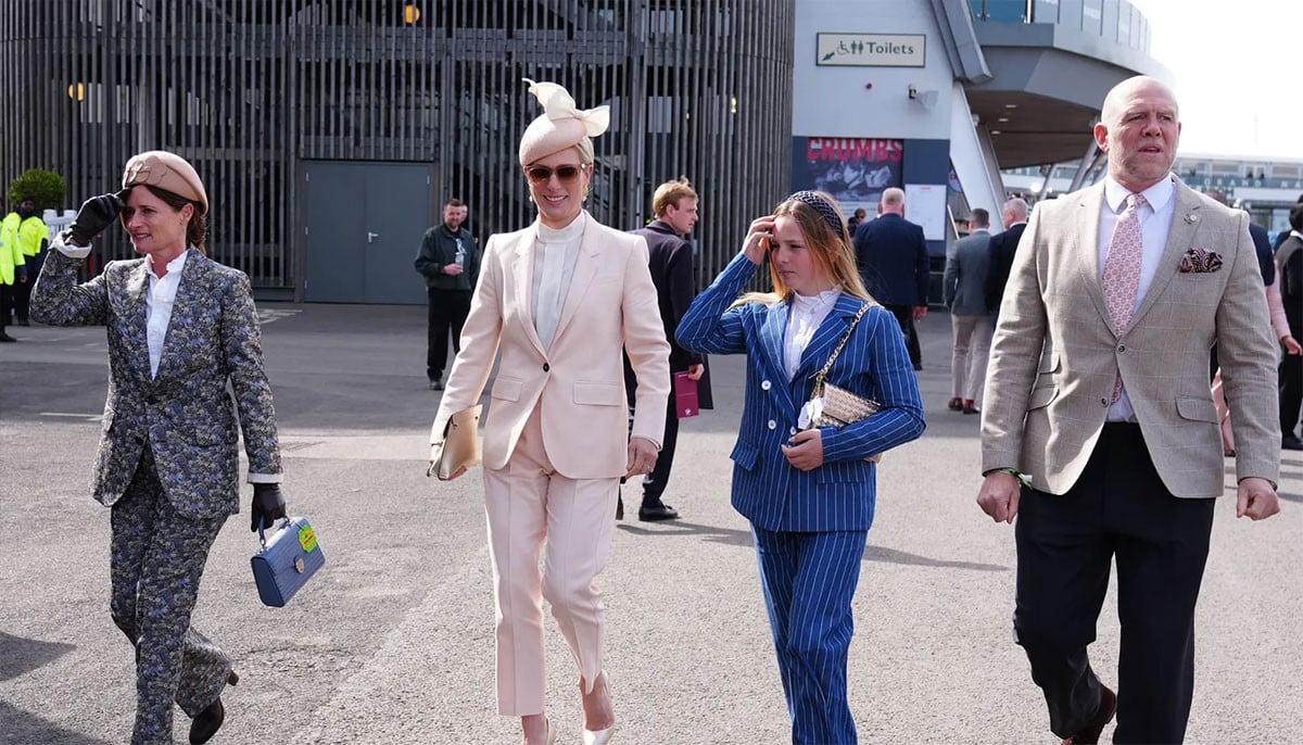 Zara Tindall says ‘let the girls win' at Grand National Festival
