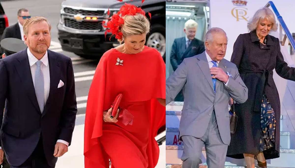 King, Queen land in US ahead of White House welcome