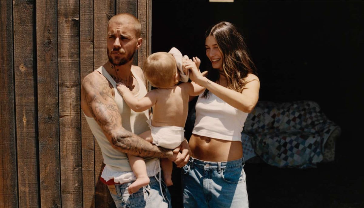 Baby Jack Blues joins mother Hailey Bieber to watch pops Justin at Coachella