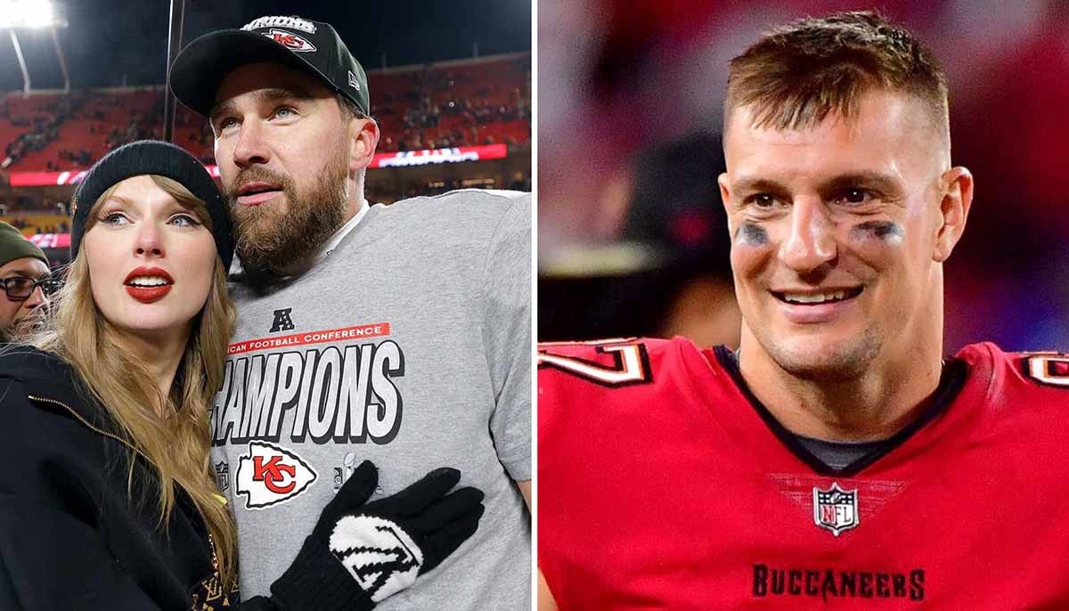 Rob Gronkowski teases invite Taylor Swift, Travis Kelce July wedding