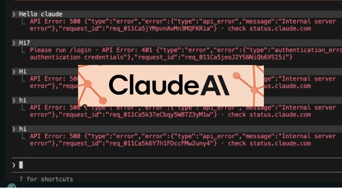 Is Claude down? Here's why users are seeing errors 