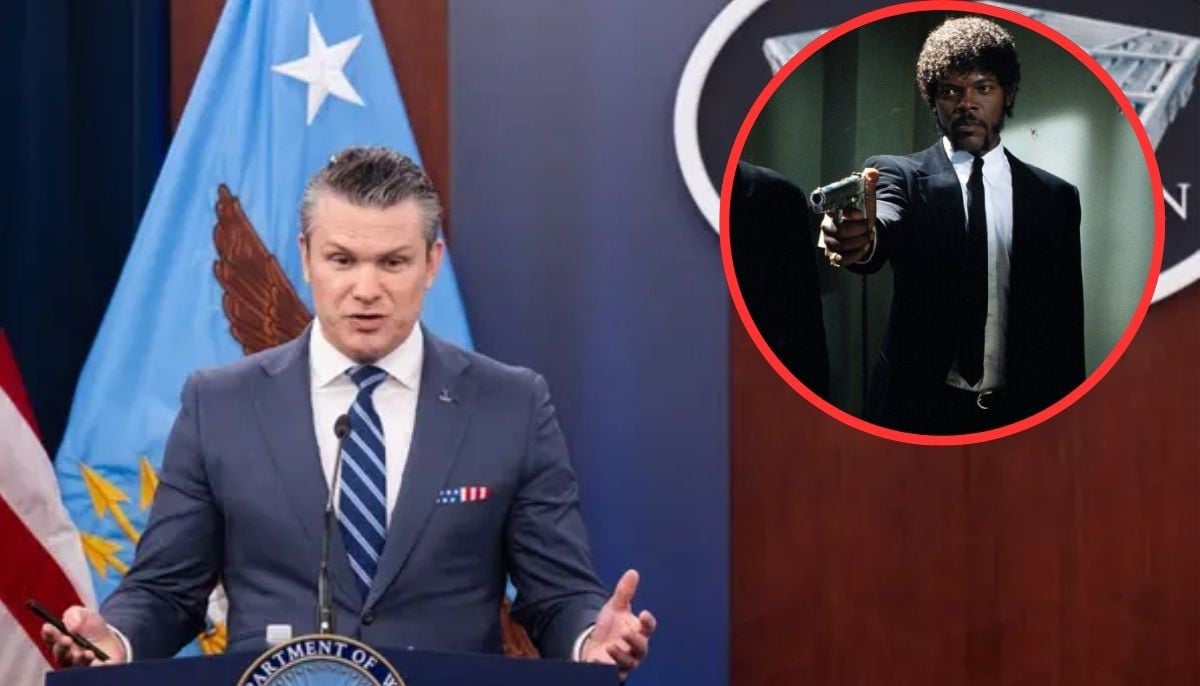 Pete Hegseth recites fake ‘Pulp Fiction' Ezekiel 25:17 verse as prayer at Pentagon service