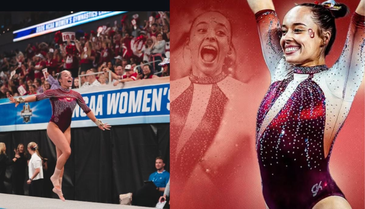 Oklahoma's Faith Torrez takes NCAA gymnastics all-around title
