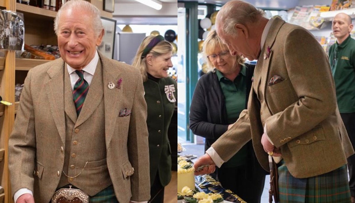 King Charles delights locals with surprise stop in Aboyne