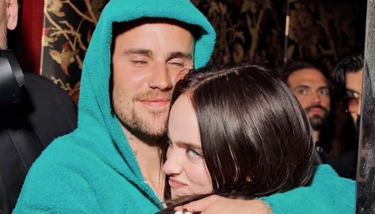 Billie Eilish moves to tears in bts clip after Justin Bieber set