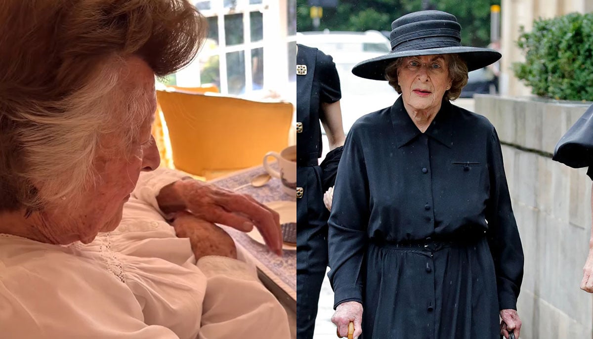 Lady Pamela Hicks marks 97th birthday with sweet 'wedding napkins' 