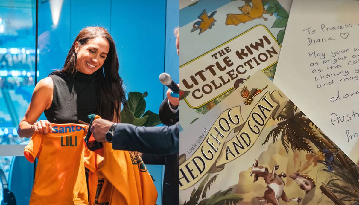 Meghan Markle shares 'Welcome Home' moment after Australia tour