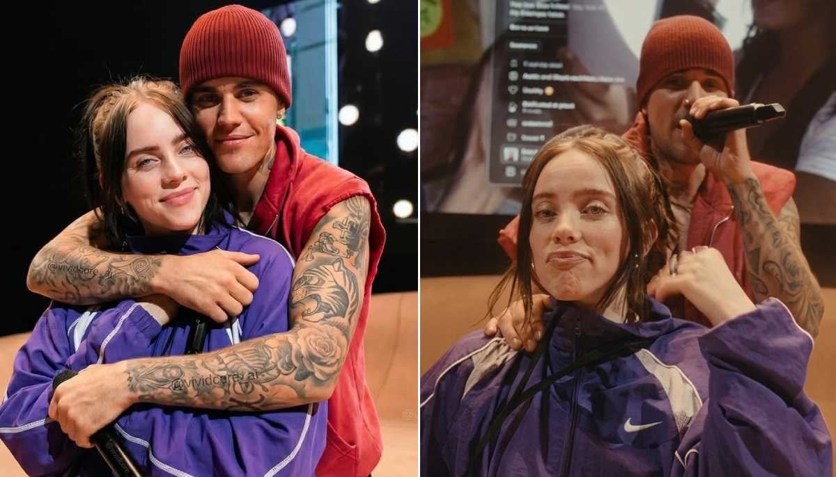 Billie Eilish shares aftermath of Justin Bieber's surprise Coachella serenade