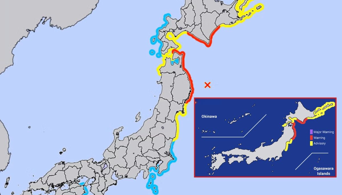 Japan issues tsunami warning after 7.4-magnitude quake off Sanriku coast