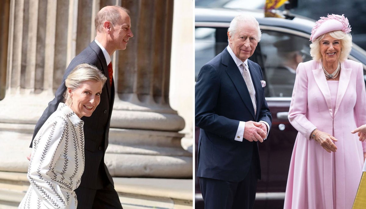 Duchess Sophie steps out in style as King Charles leads royals at key event